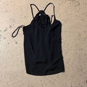 Naked Zebra Black Camisole Top